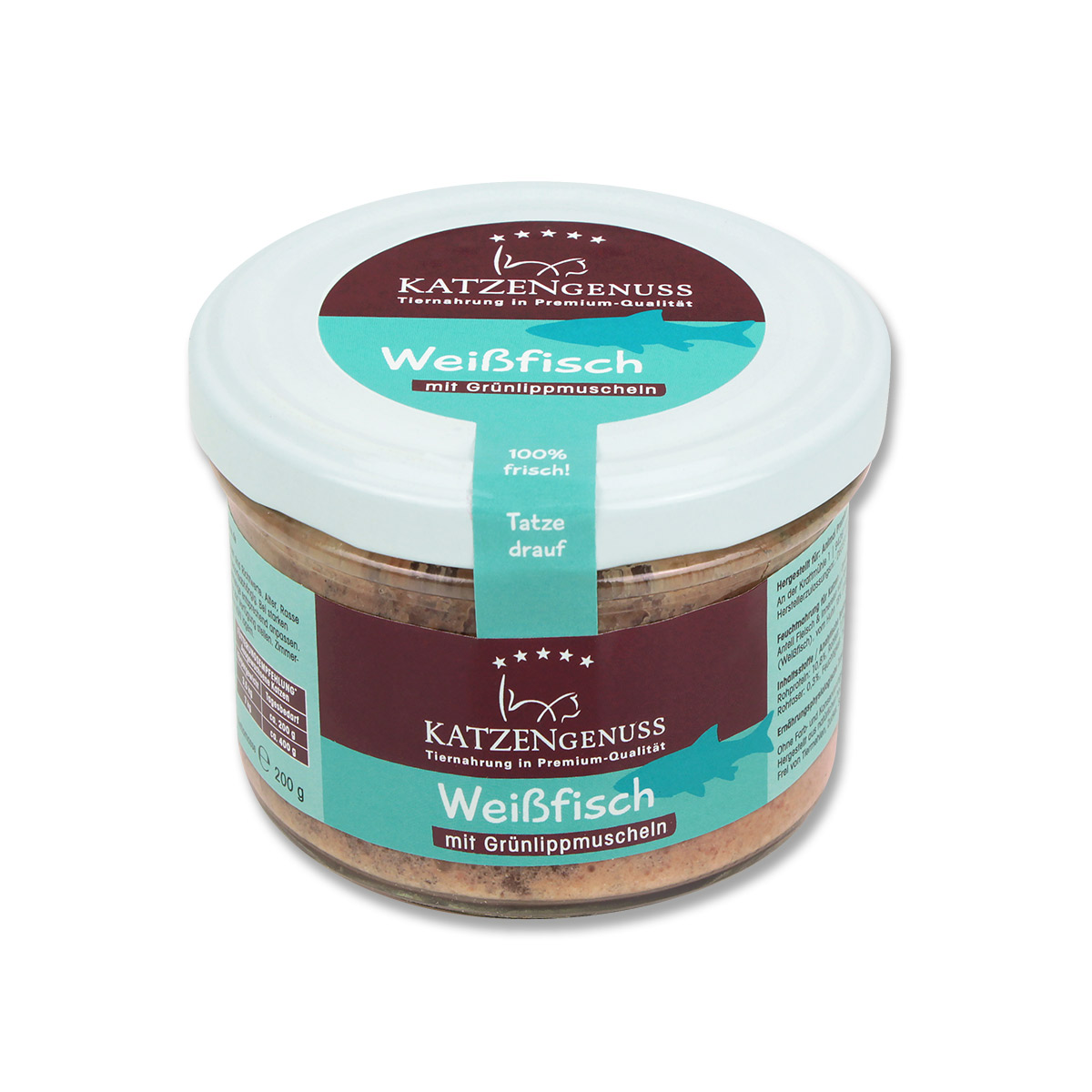 Weissfisch mit Grünlippmuscheln Unser Produkt Weissfisch mit Grünlippmuscheln