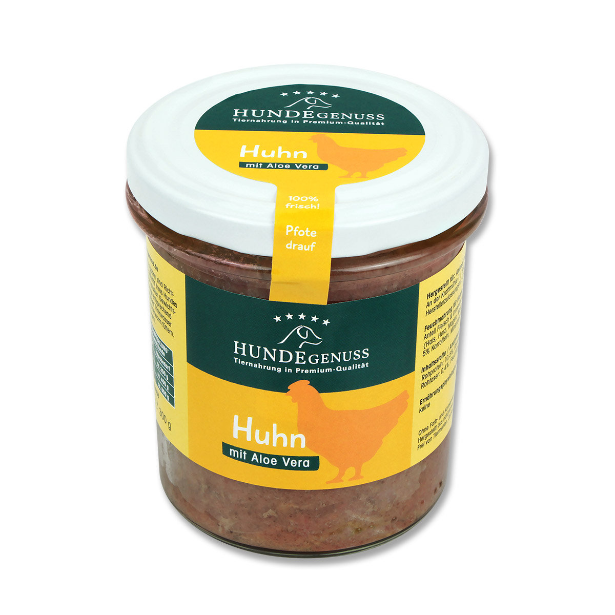 Huhn mit Aloe vera Unser Produkt Huhn mit Aloe vera
