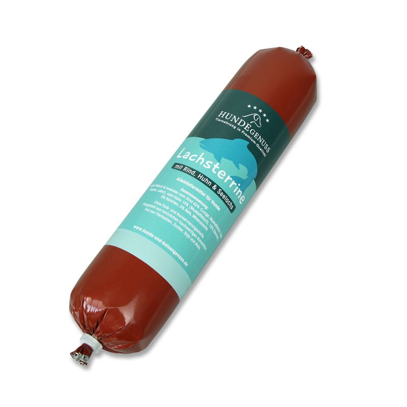 Hundefutter Probierset Wurst für den Hund (6er-Set), ohne Farb ...